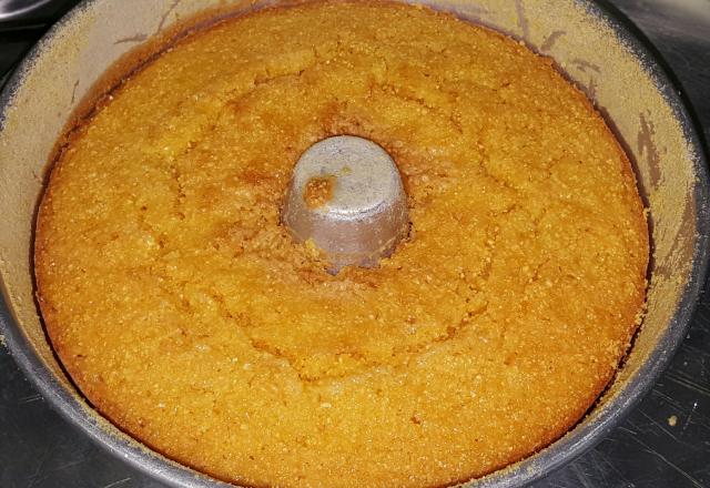 Bolo de milho de liqüidificador