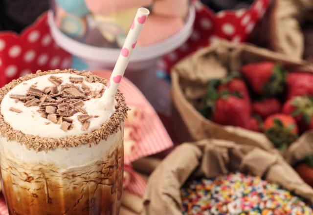 Milkshake de flocos