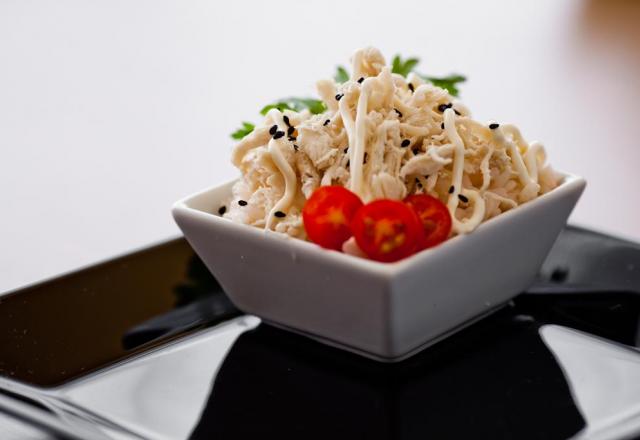 Risoto cremoso de frango