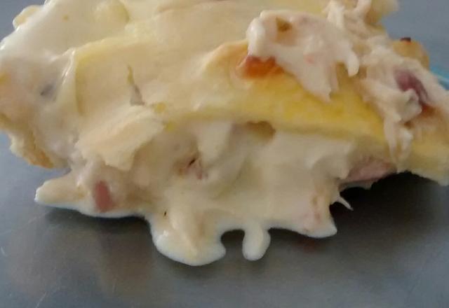 Torta de frango de massa folhada
