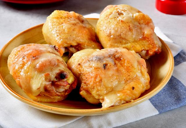 Frango recheado com presunto e mussarela