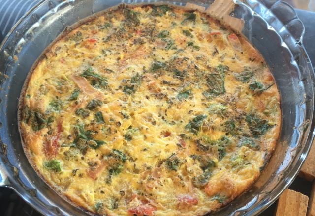 Omelete com aveia