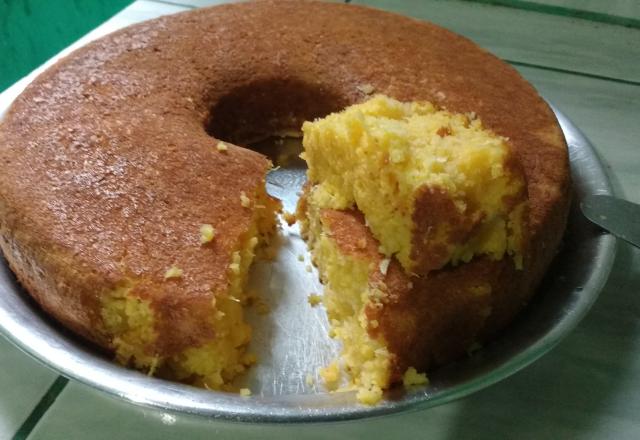 Bolo de milho supremo
