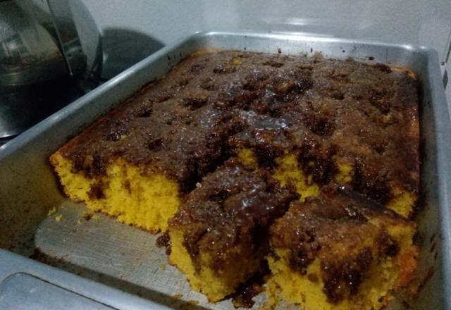 Bolo de Cenoura - Molhadinho