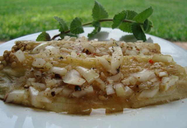 Berinjela à vinagrete