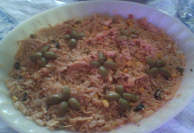 Risoto de frango Lauane