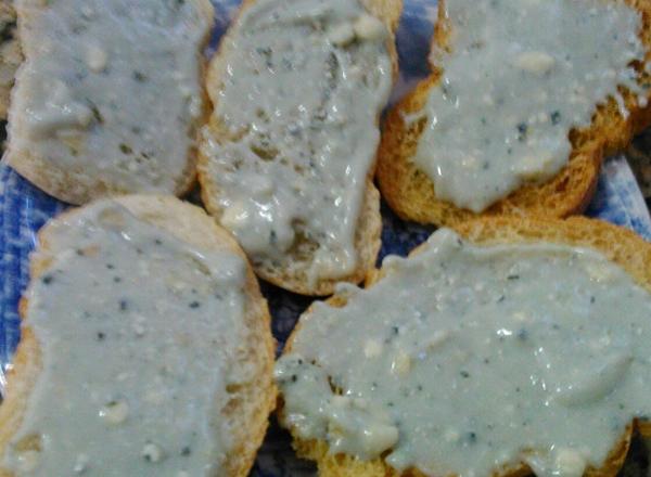 Patê de gorgonzola