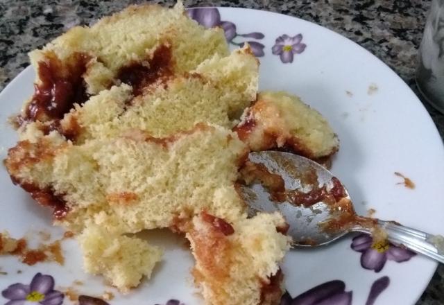 Bolo de caneca americano