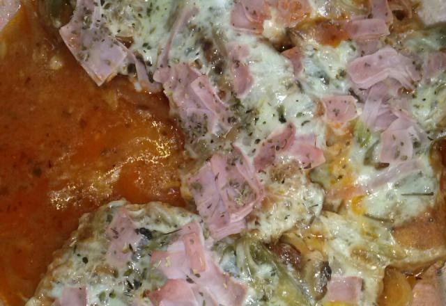 Filé de peito de frango à parmegiana