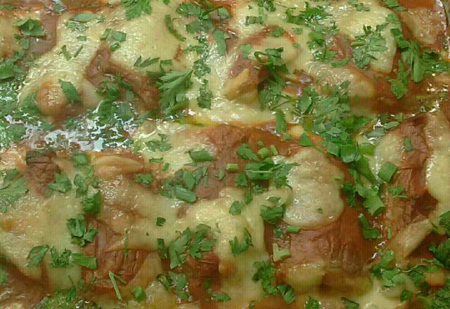 Bife á rolé de forno (diferente)