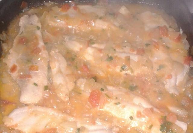 Peixe ao leite de coco