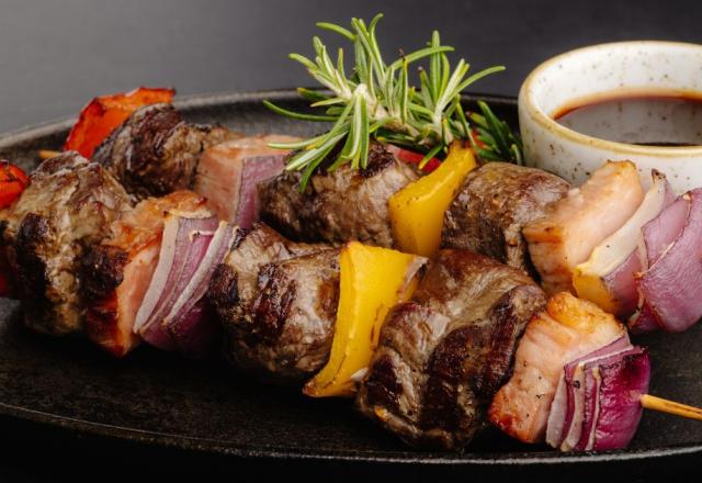 Espetinhos de carne
