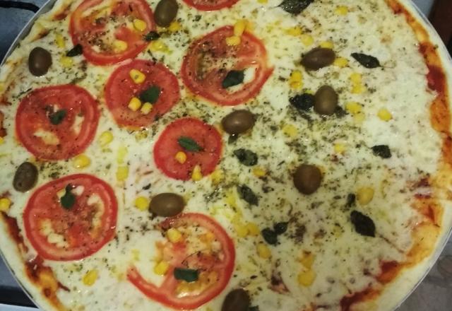 Pizza de frigideira deliciosa