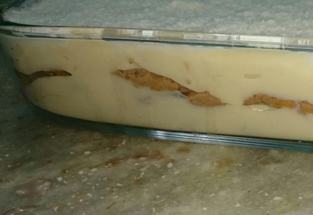 Torta de biscoito champanhe