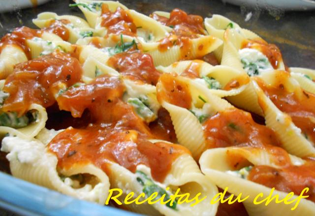 Conchiglione recheado