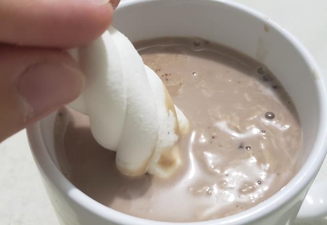 Chocolate quente suíço