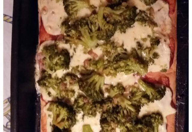 Pizza de brócolis