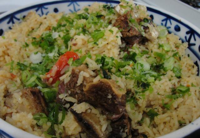 Arroz com costela