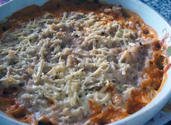 Arroz de forno de frios