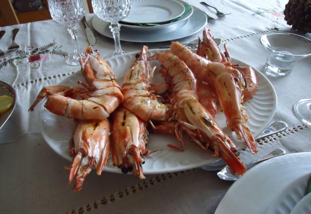 Camarão tigre dos deuses