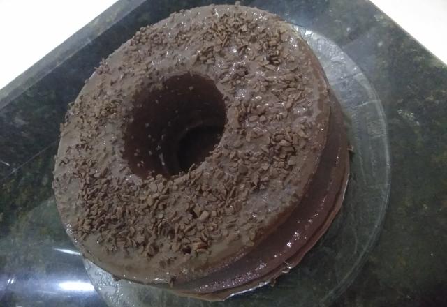 Bolo peteleco de chocolate