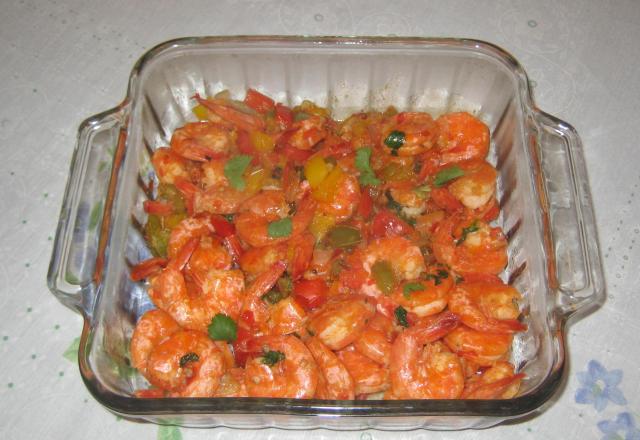 Camarão frito especial