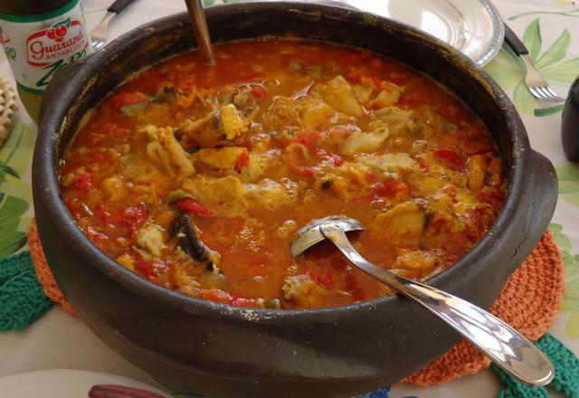 Moqueca de Peixe com Pirão