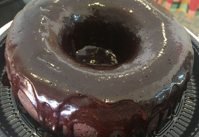 Bolo de chocolate Vegan