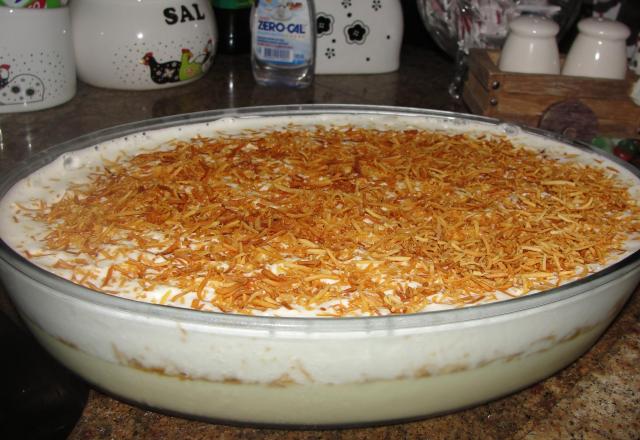 Pavê de coco queimado