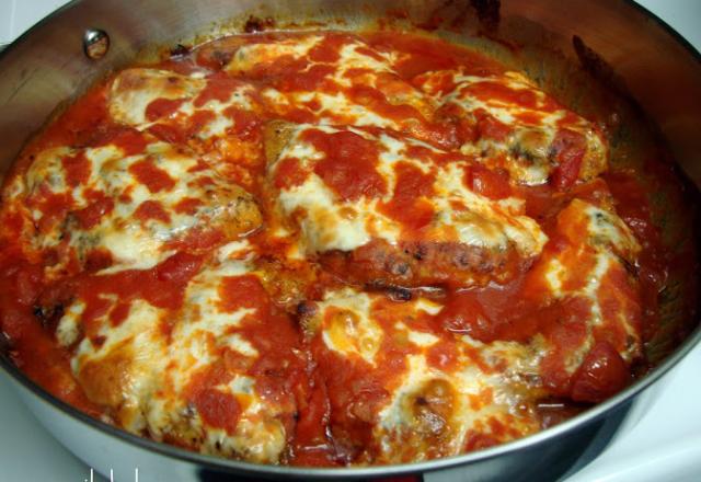 Frango à parmegiana