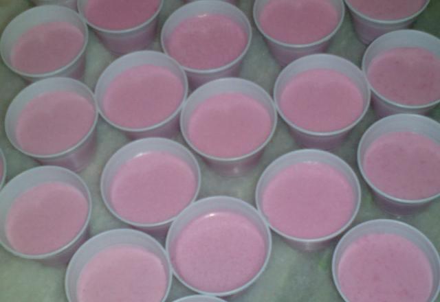 Mousse de gelatina