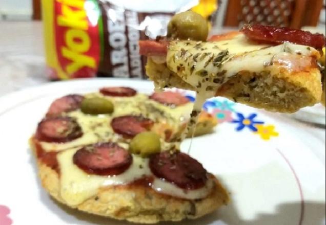 Pizzarofa de linguiça calabresa