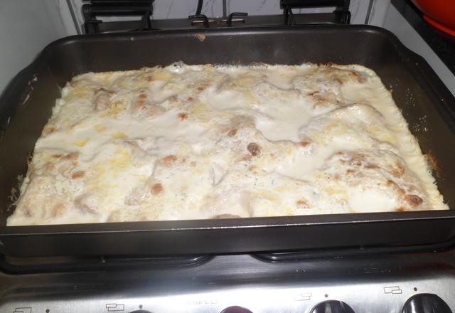Cação ao molho de leite de coco