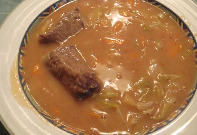Sopa delícia de feijão