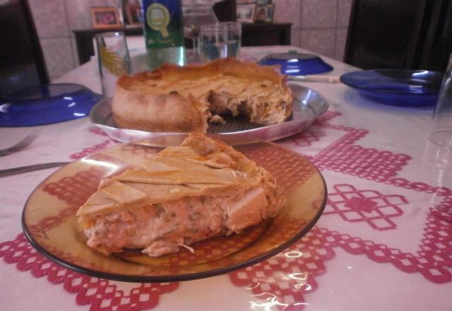 Torta de Frango a moda kukalucas