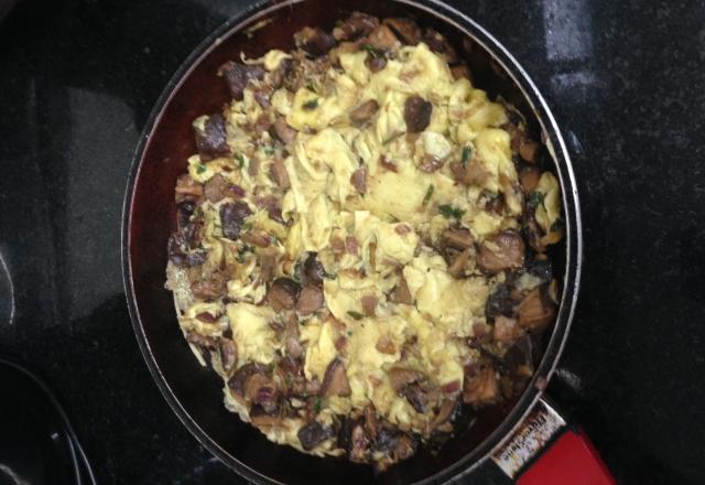 Crepioca de shitake