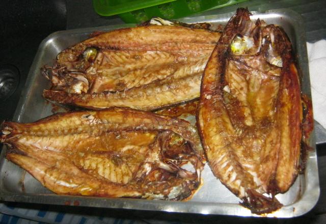 Tainha assada