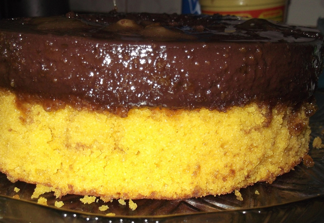 Bolo De Cenoura Magnífico no Liquidificador