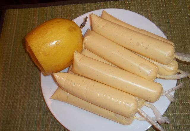 Chup-Chup de mousse de maracujá