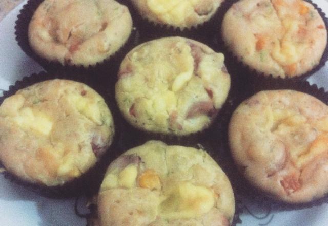 Cupcake Salgado Prático