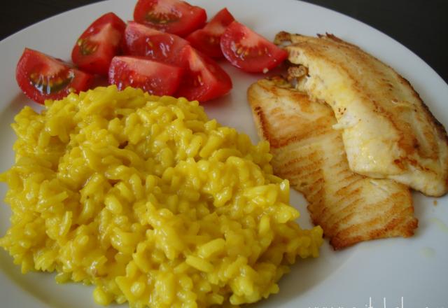 Risoto milanês