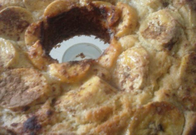 Bolo de banana da terra