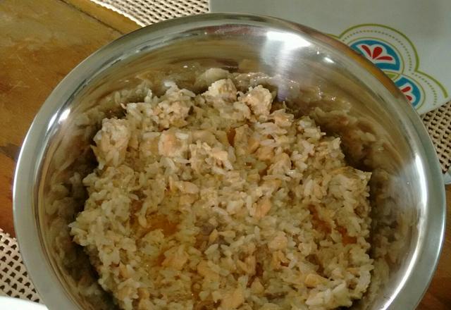 Risoto ao Salmão