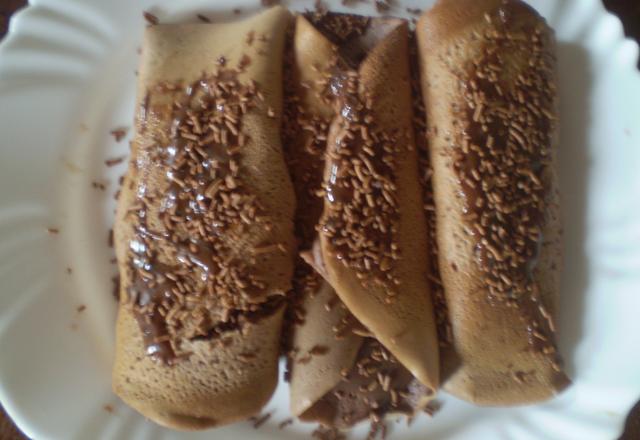 Panquecas de chocolate