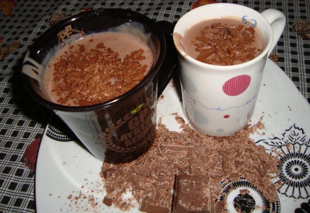 Chocolate Quente bem achocolatado