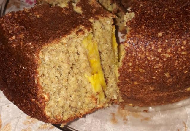 Bolo de banana da terra fit