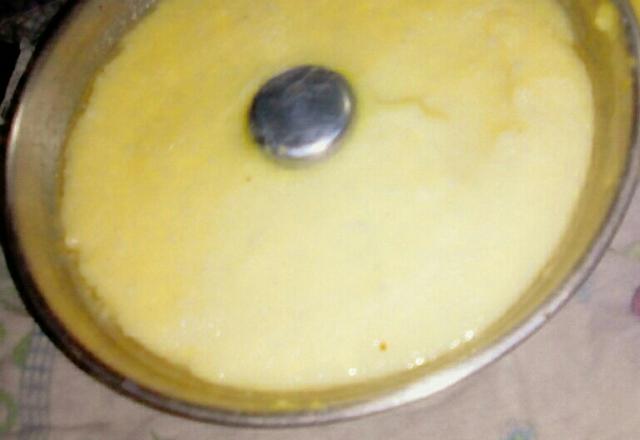 Angu doce prático e gostoso