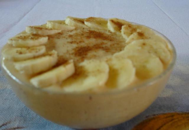 Creme gelado de banana