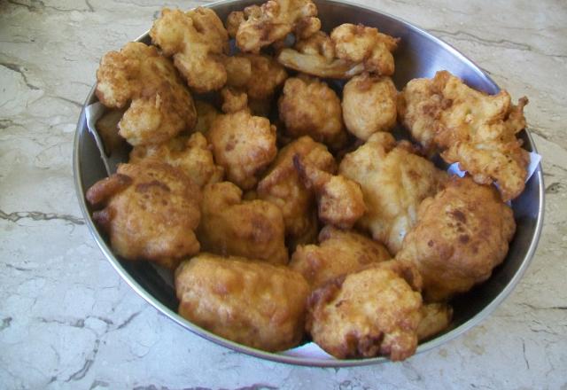 Couve-flor empanada