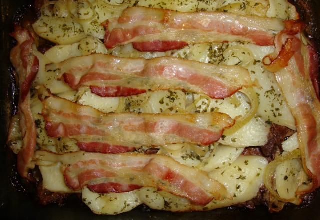 Bife assado no forno da Luana